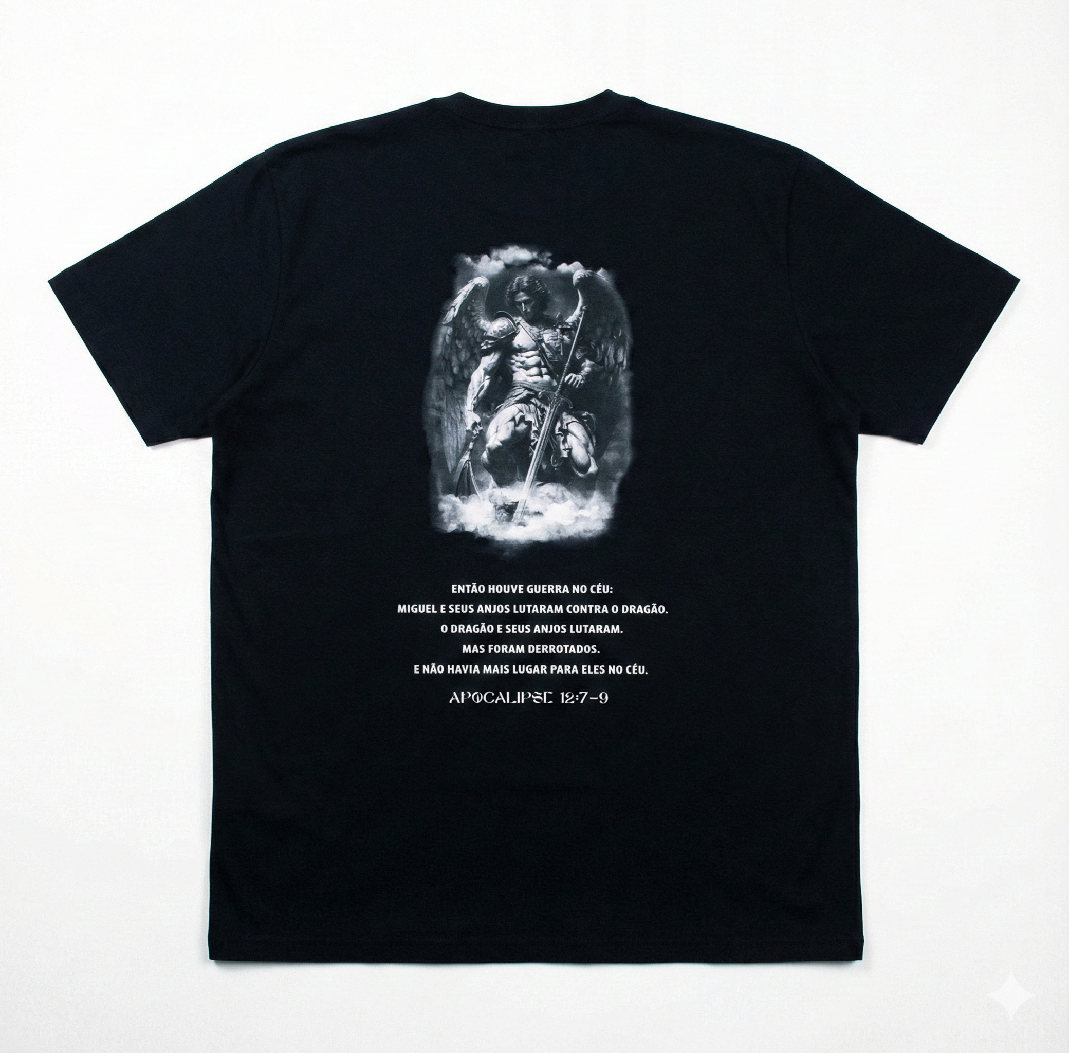 Camiseta Houve Peleja No Céu - Apocalipse 12:7-9