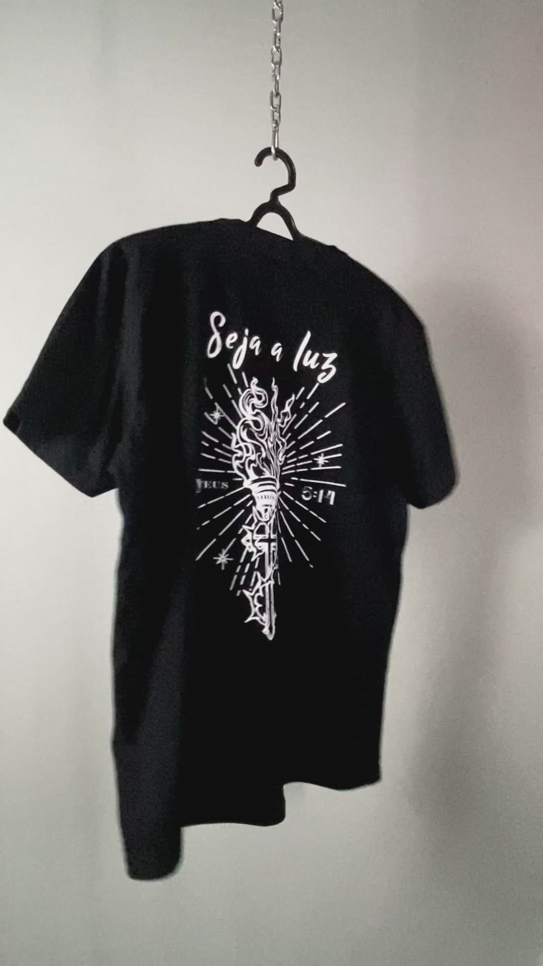 Camiseta Luz Que Não Se Esconde - Mateus 5:14